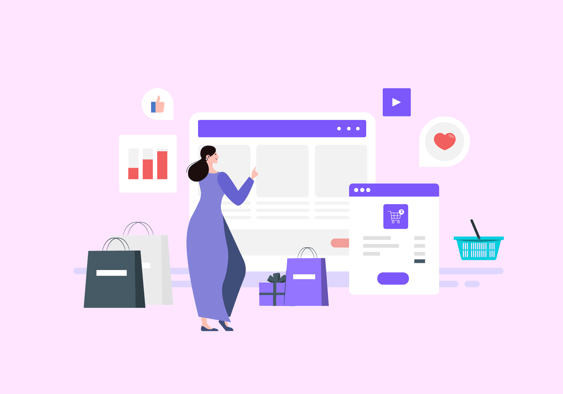 أنواع التجارة الإلكترونية | أشهر 10 أنواع من منصه زاهر